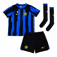 Camiseta Inter Milan Juan Cuadrado #7 Primera Equipación Replica 2023-24 para niños mangas cortas (+ Pantalones cortos)